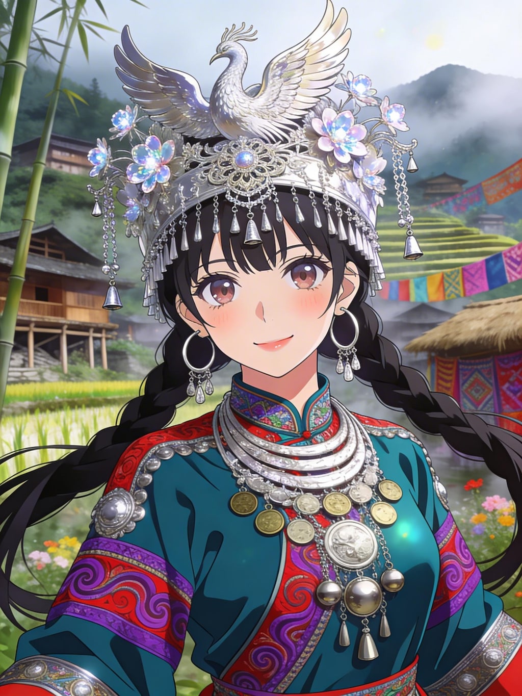 ミャオ族の女の子