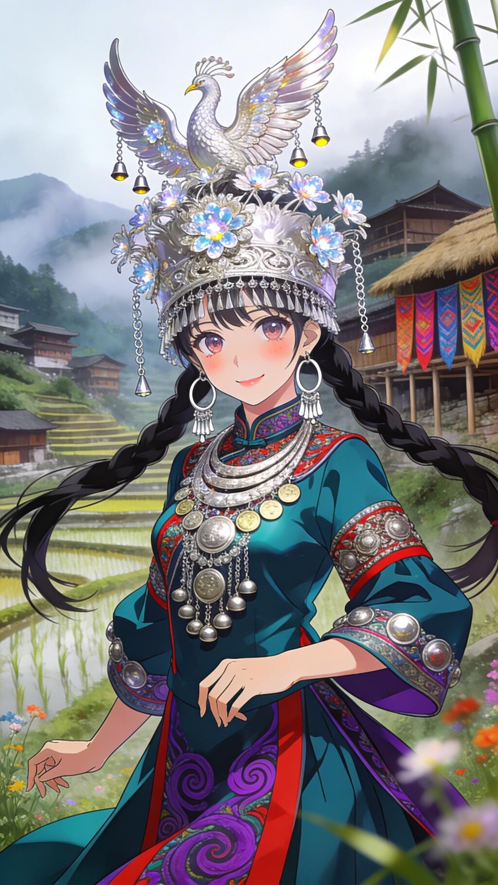 ミャオ族の女の子