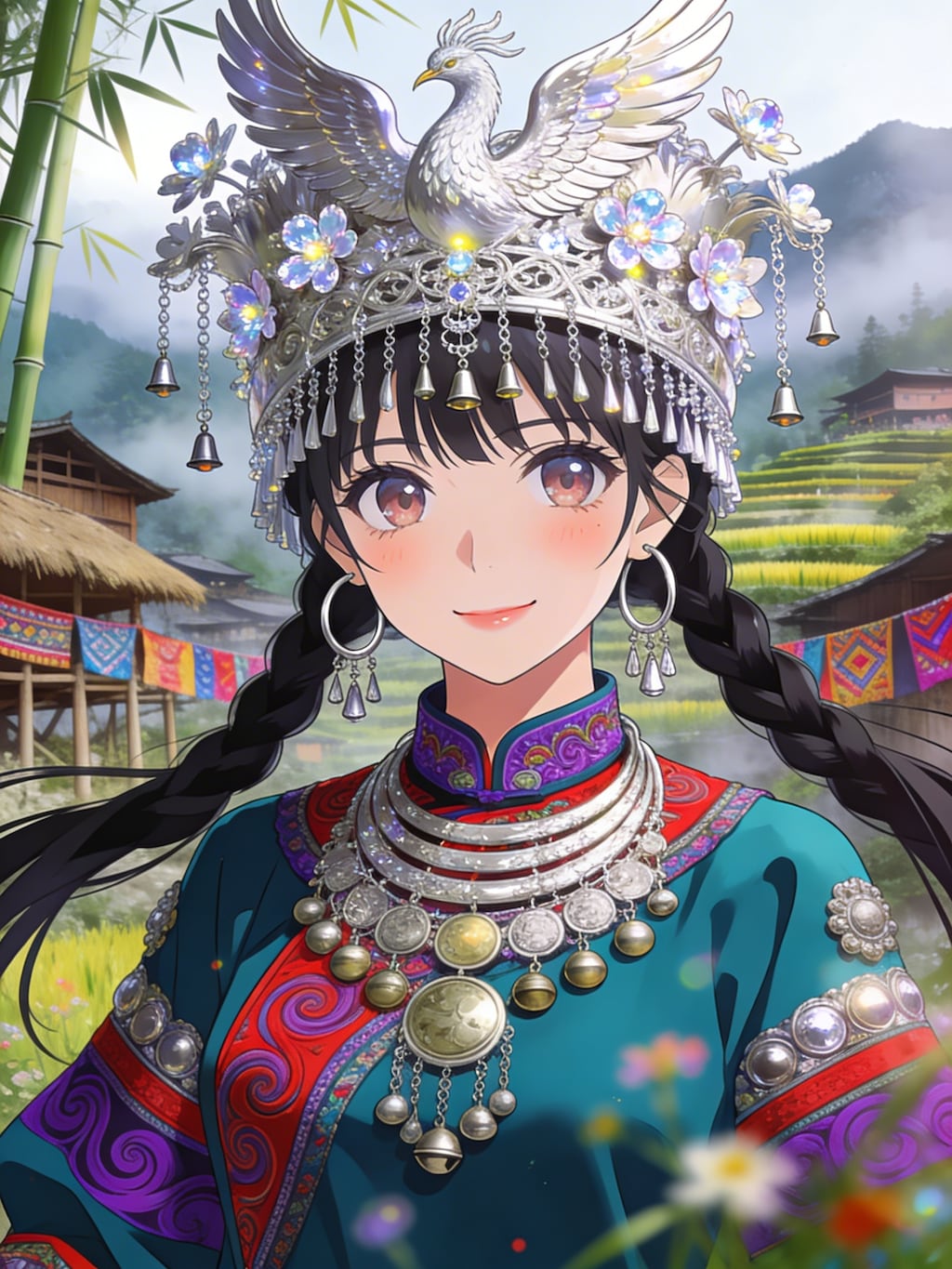 ミャオ族の女の子