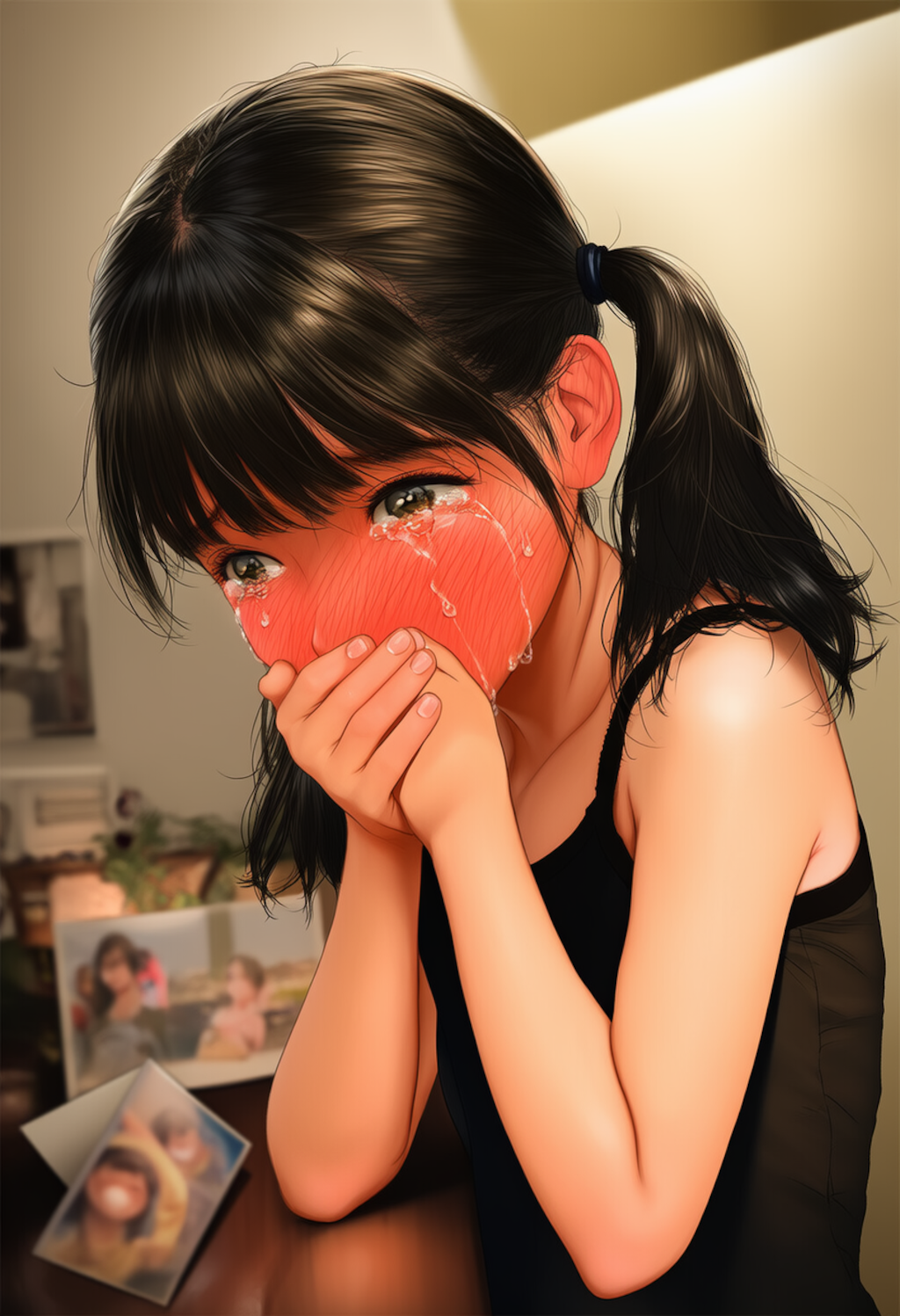 泣いちゃうほど恥ずかしい子