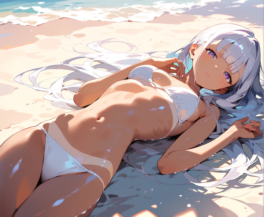 んー、ずっと撮ってばっか・・・ねぇ一緒に遊ぼうよ？