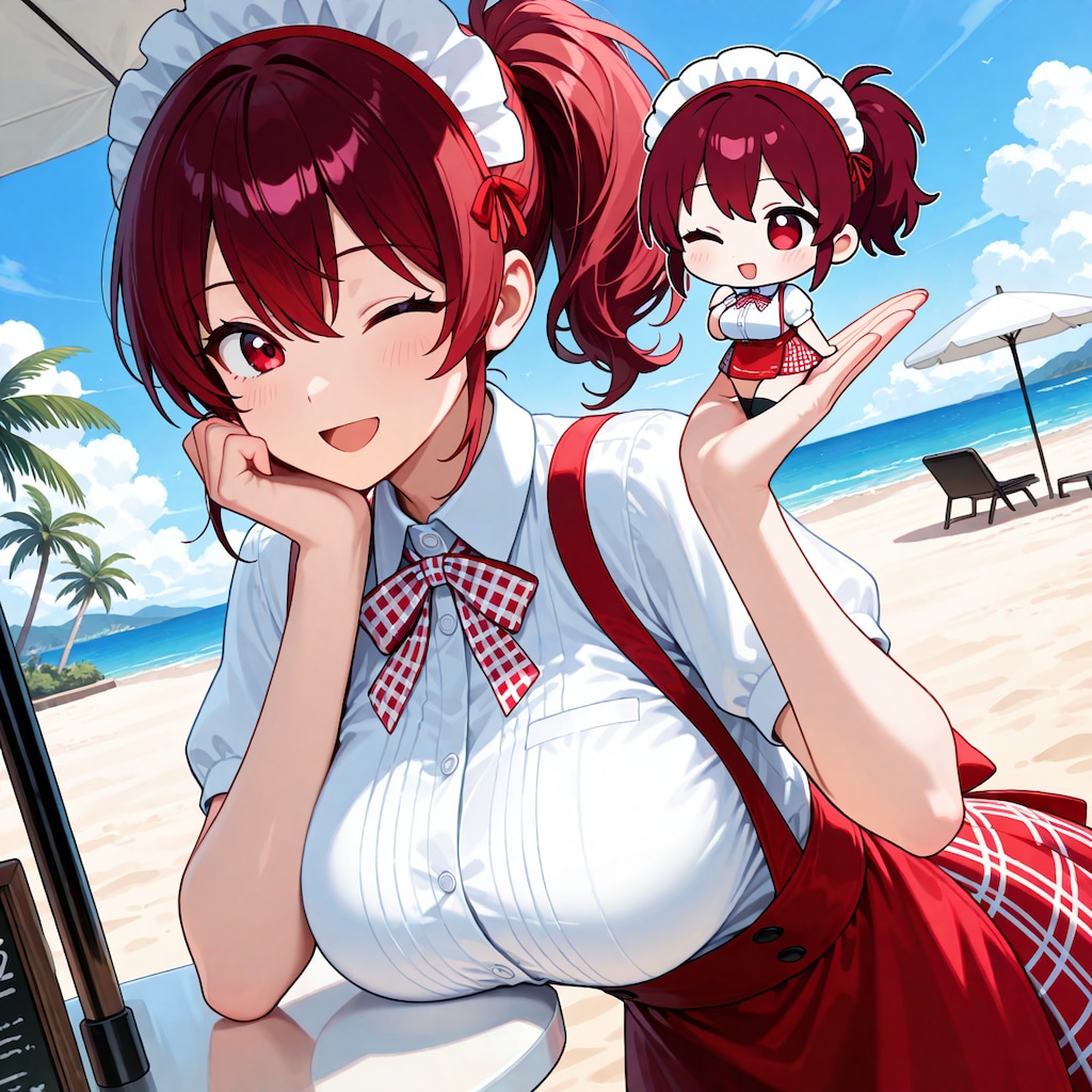 わたしとちびキャラ