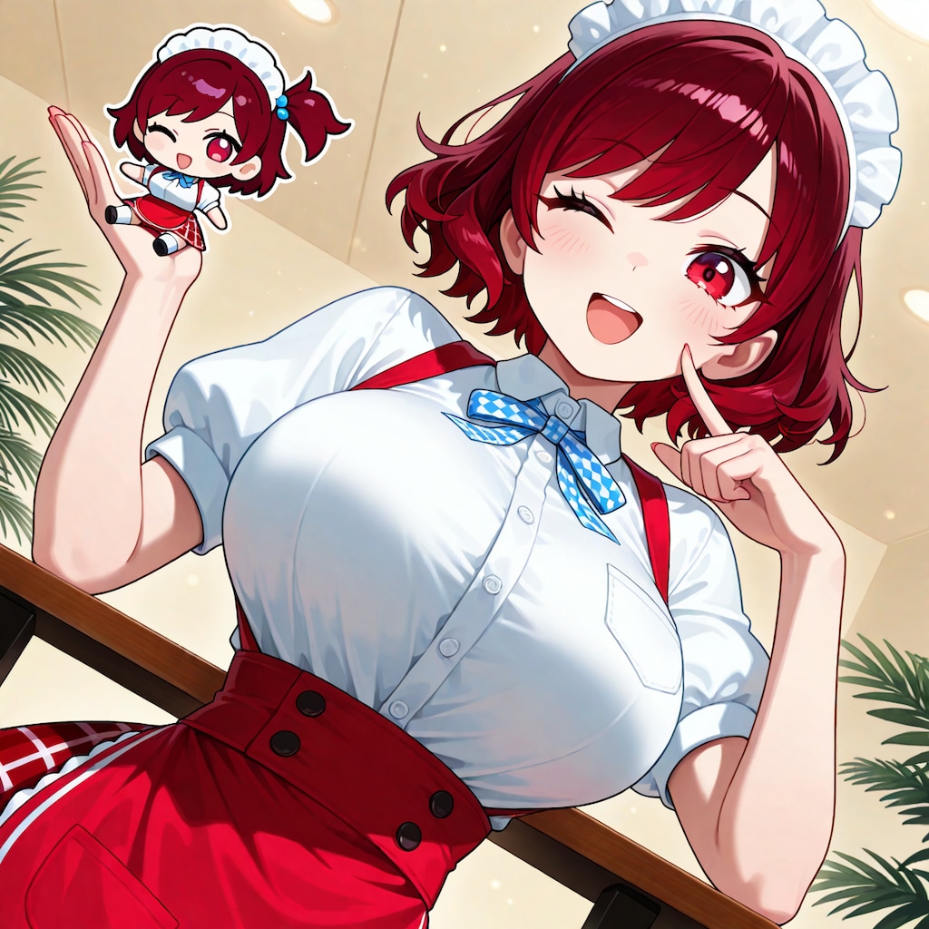 わたしとちびキャラ