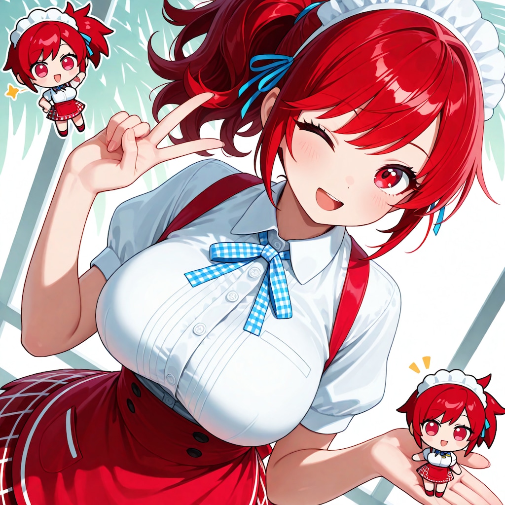 わたしとちびキャラ