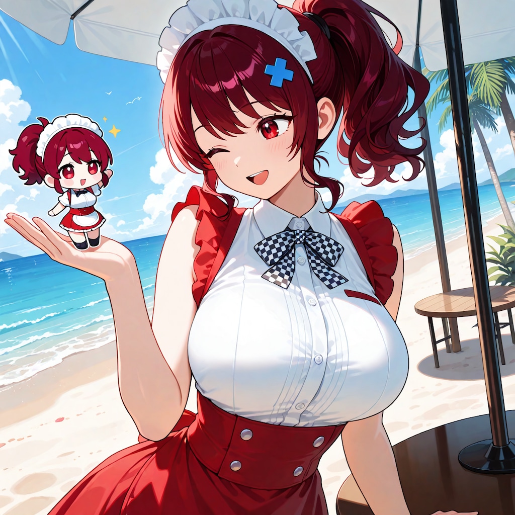 わたしとちびキャラ