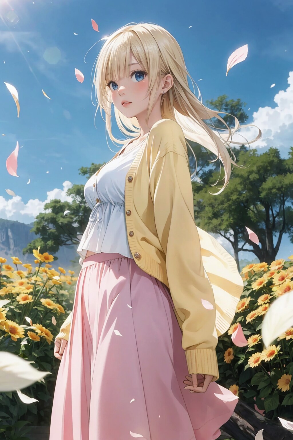 春色コーデ2 | の人気AIイラスト・グラビア