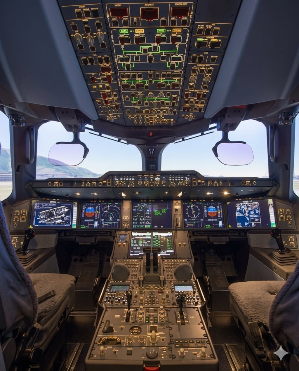 エアバス A350-1000 コックピット