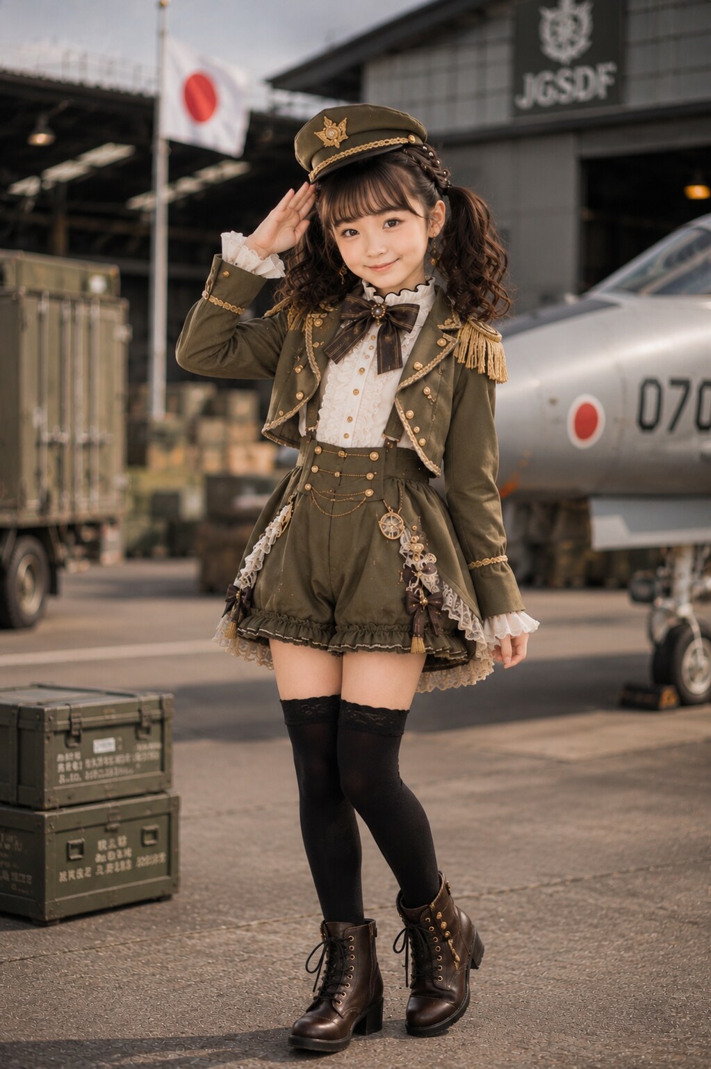 かわいい無敵の司令官