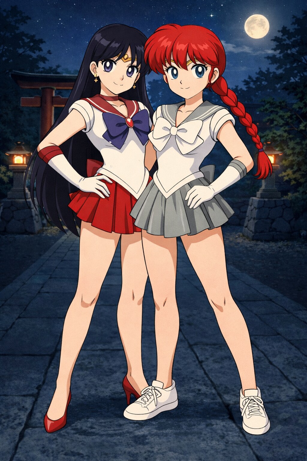 セーラーらんまー＆セーラーマーズ