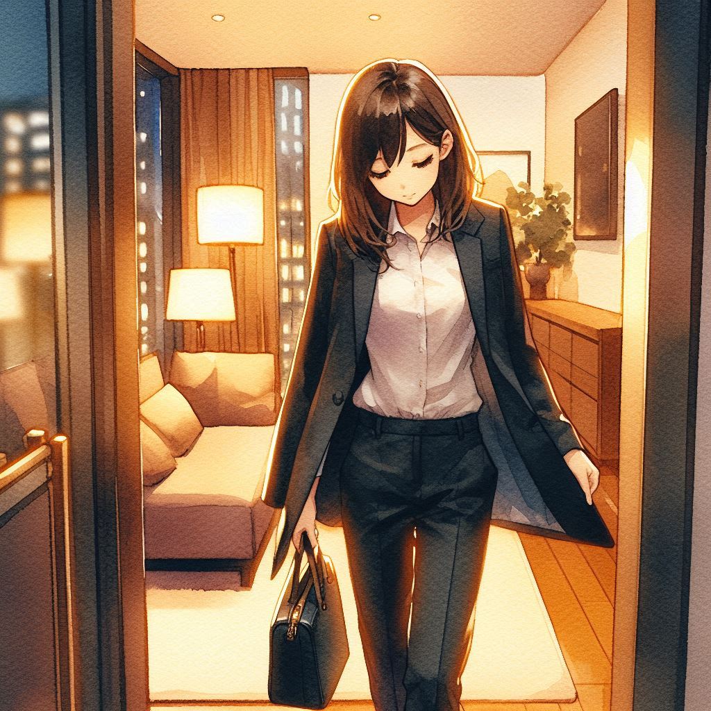 帰宅 | の人気AIイラスト・グラビア