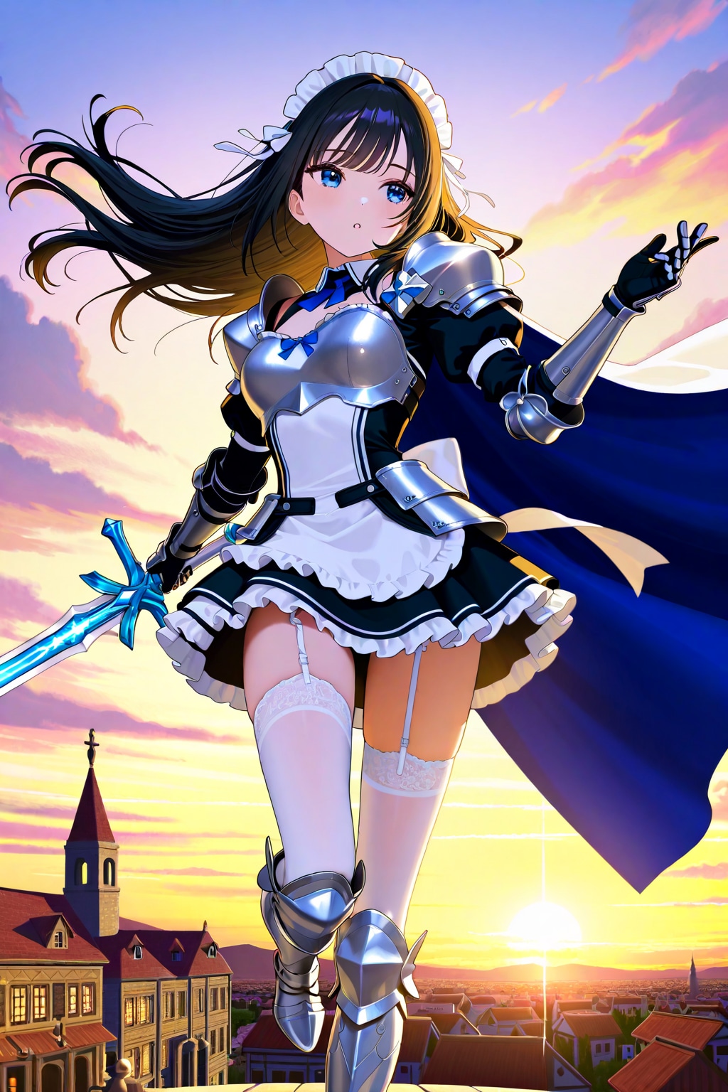 メイド鎧の萩原葵ちゃん