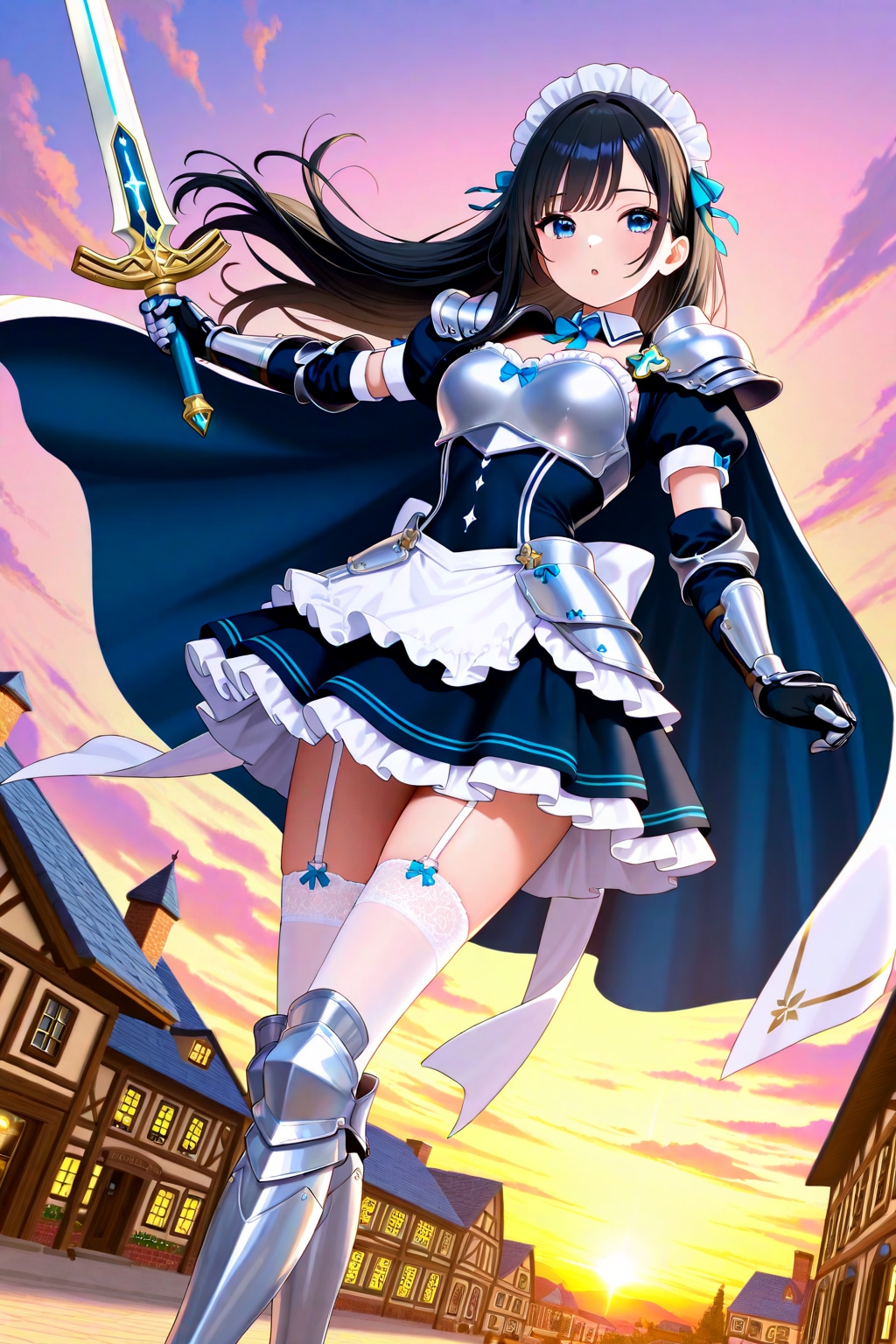 メイド鎧の萩原葵ちゃん