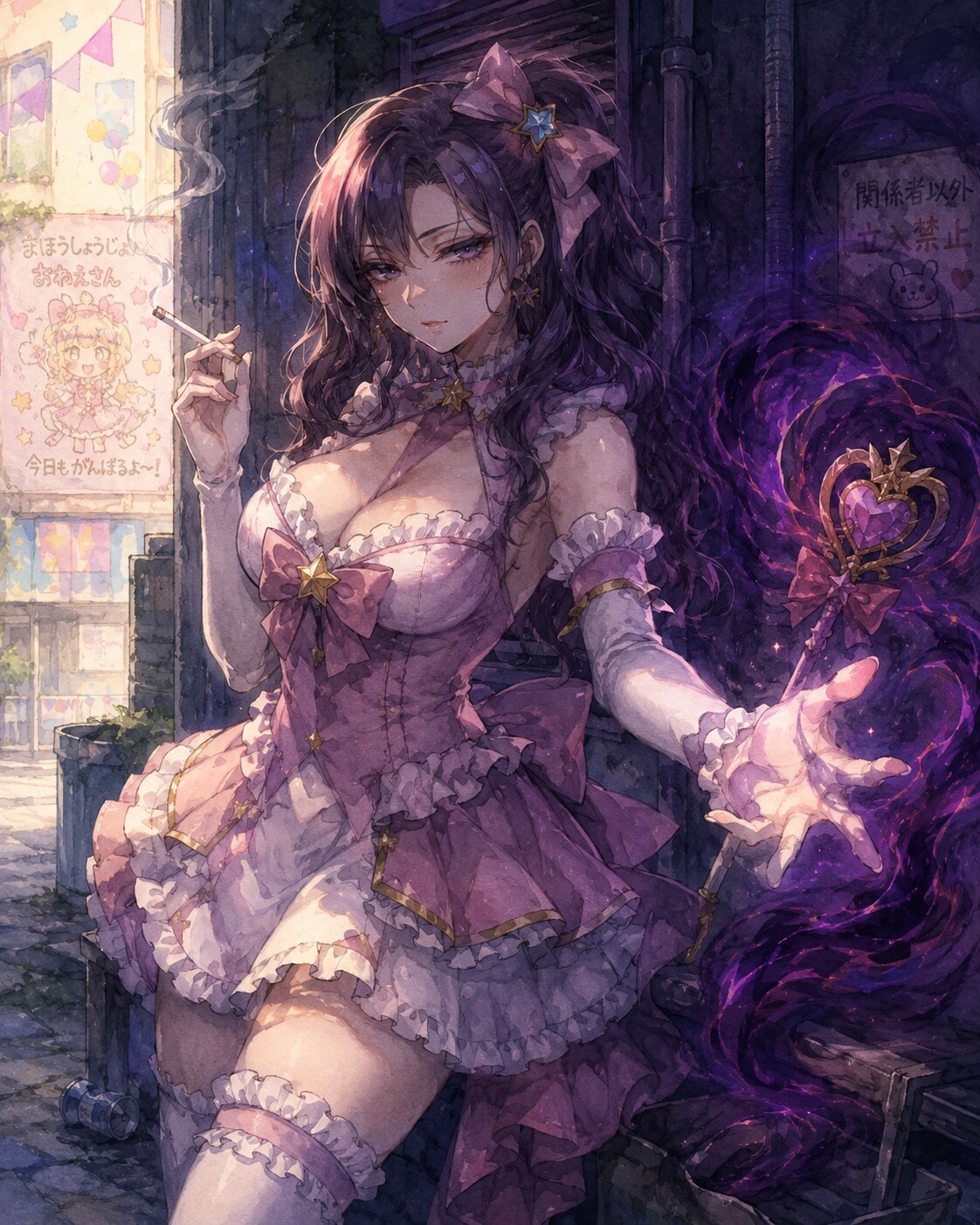 本物の魔法少女かどうかって？死んでみればわかるんじゃないかしら