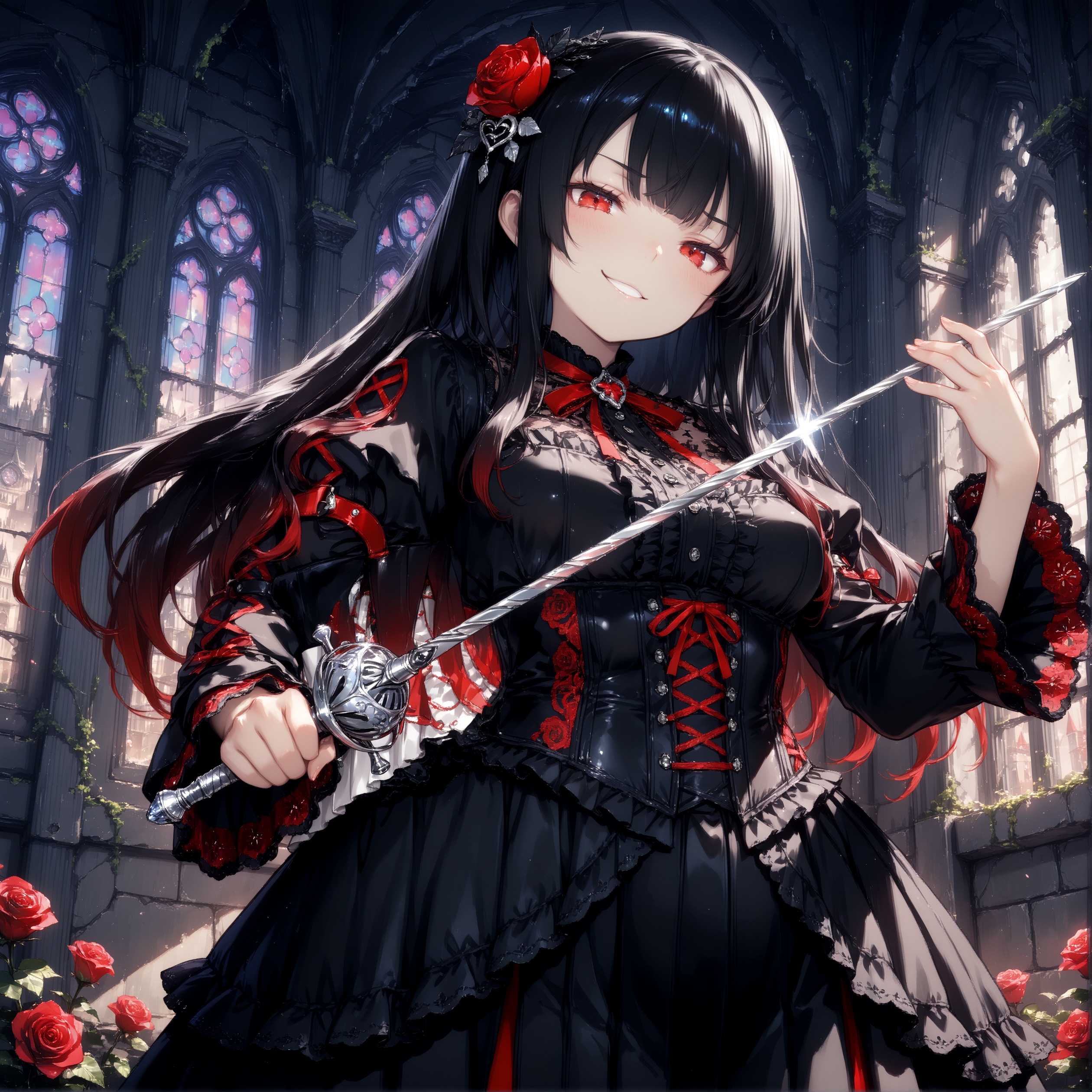 さ、とどめかしら？ | の人気AIイラスト・グラビア