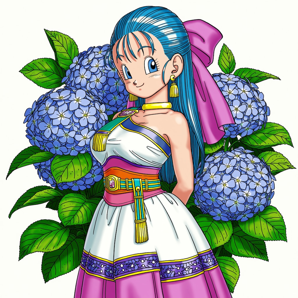 紫陽花とフローラ