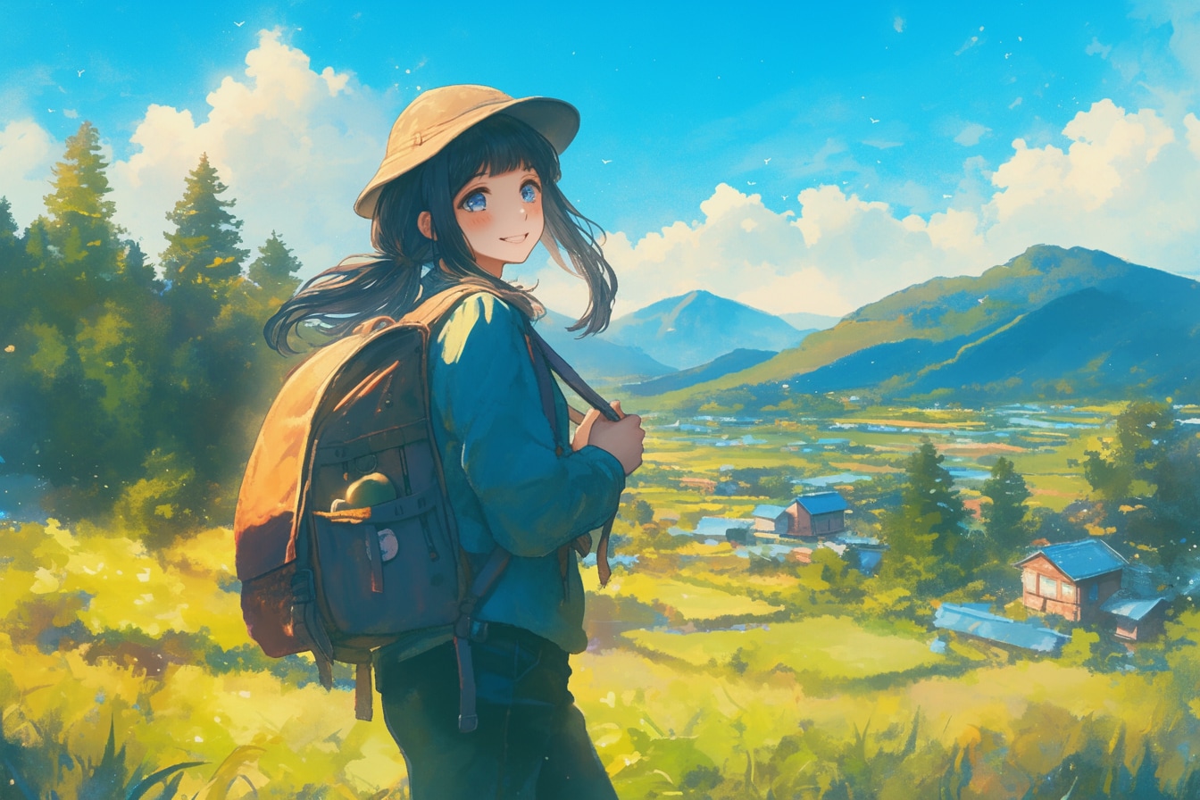 旅する少女89 | の人気AIイラスト・グラビア