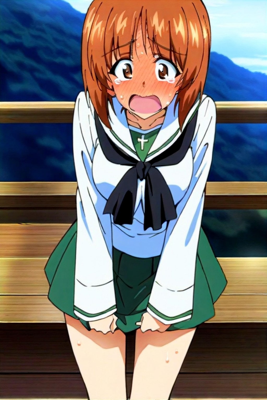 赤面の西住みほ