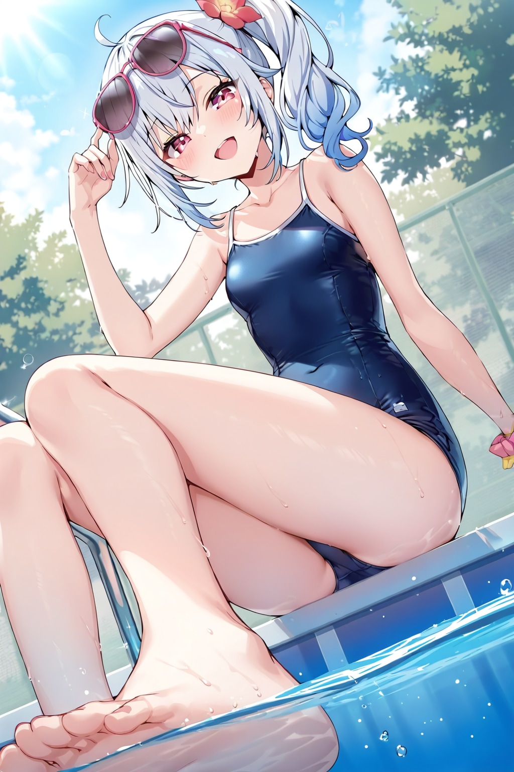このサングラス、似合うでしょ♪