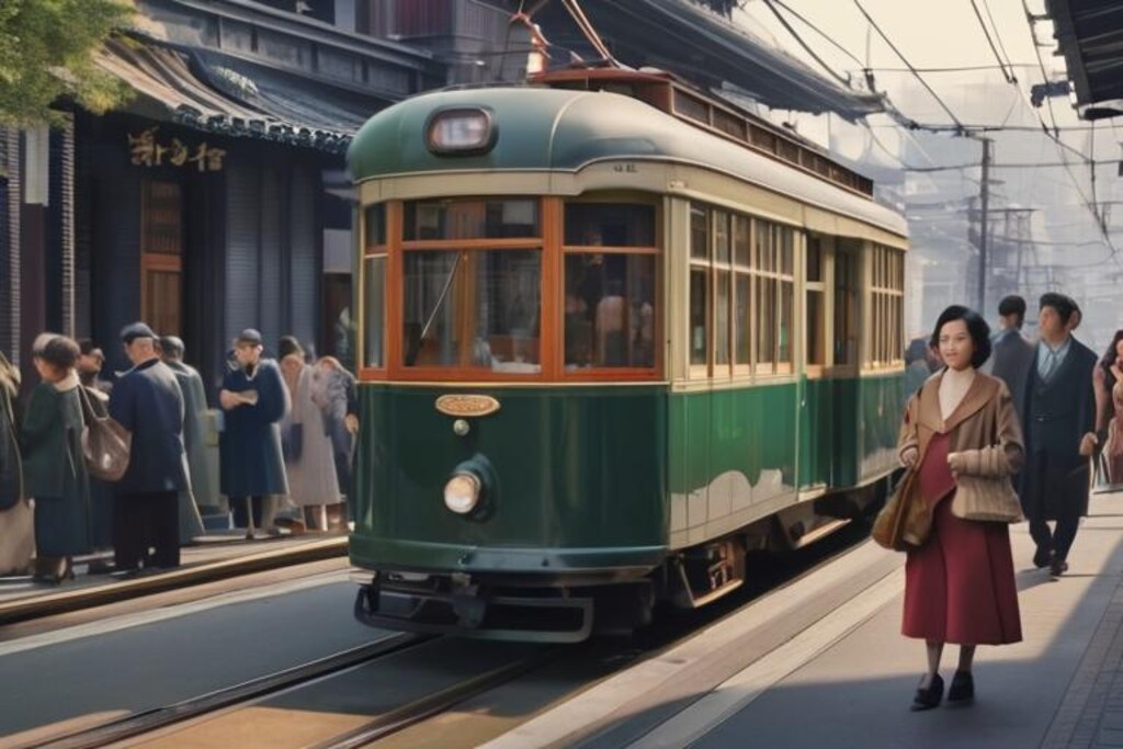 市電のある風景