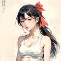 水墨画WAIFU-水墨画美人テスト 12枚目