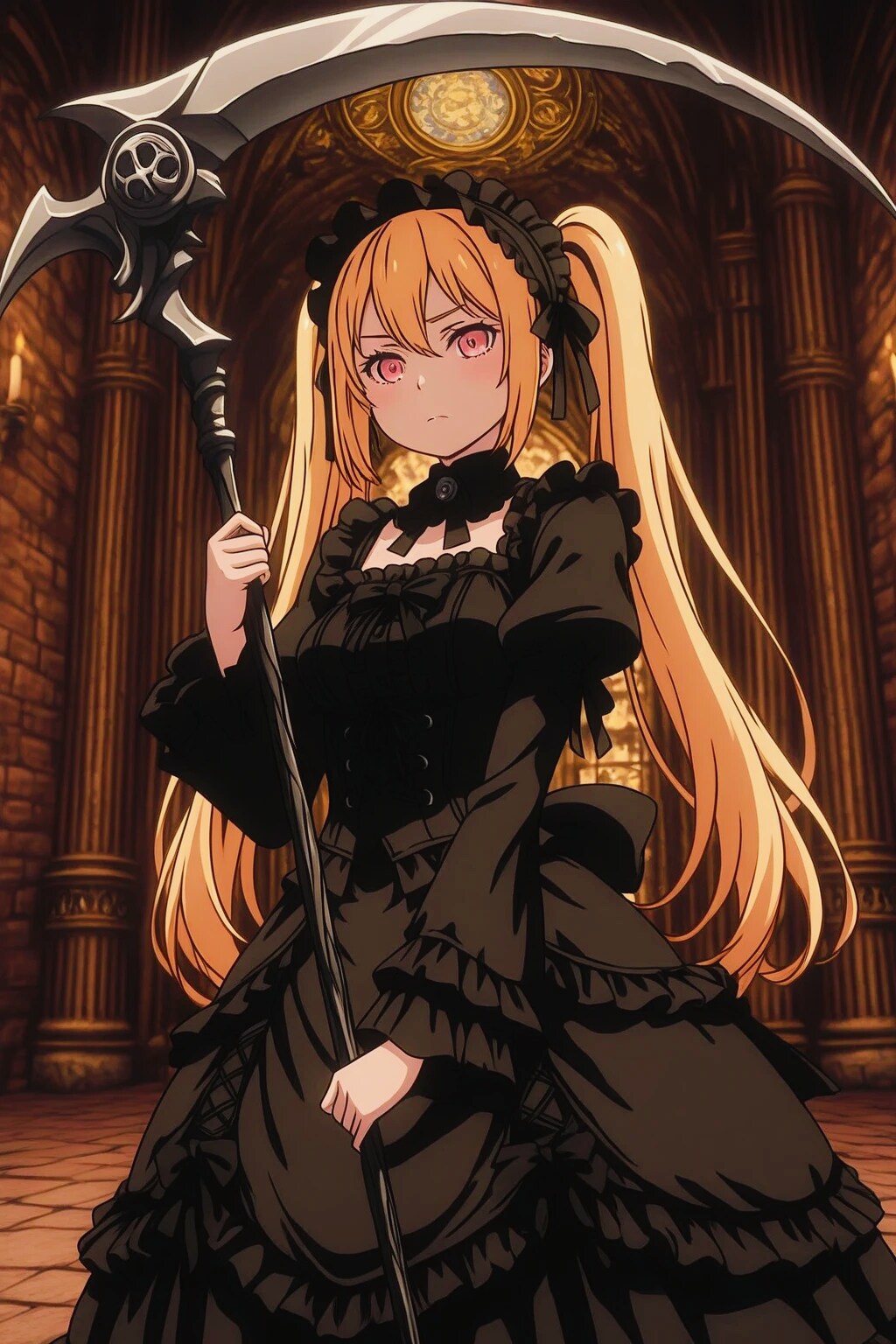 常闇城のメイドさん