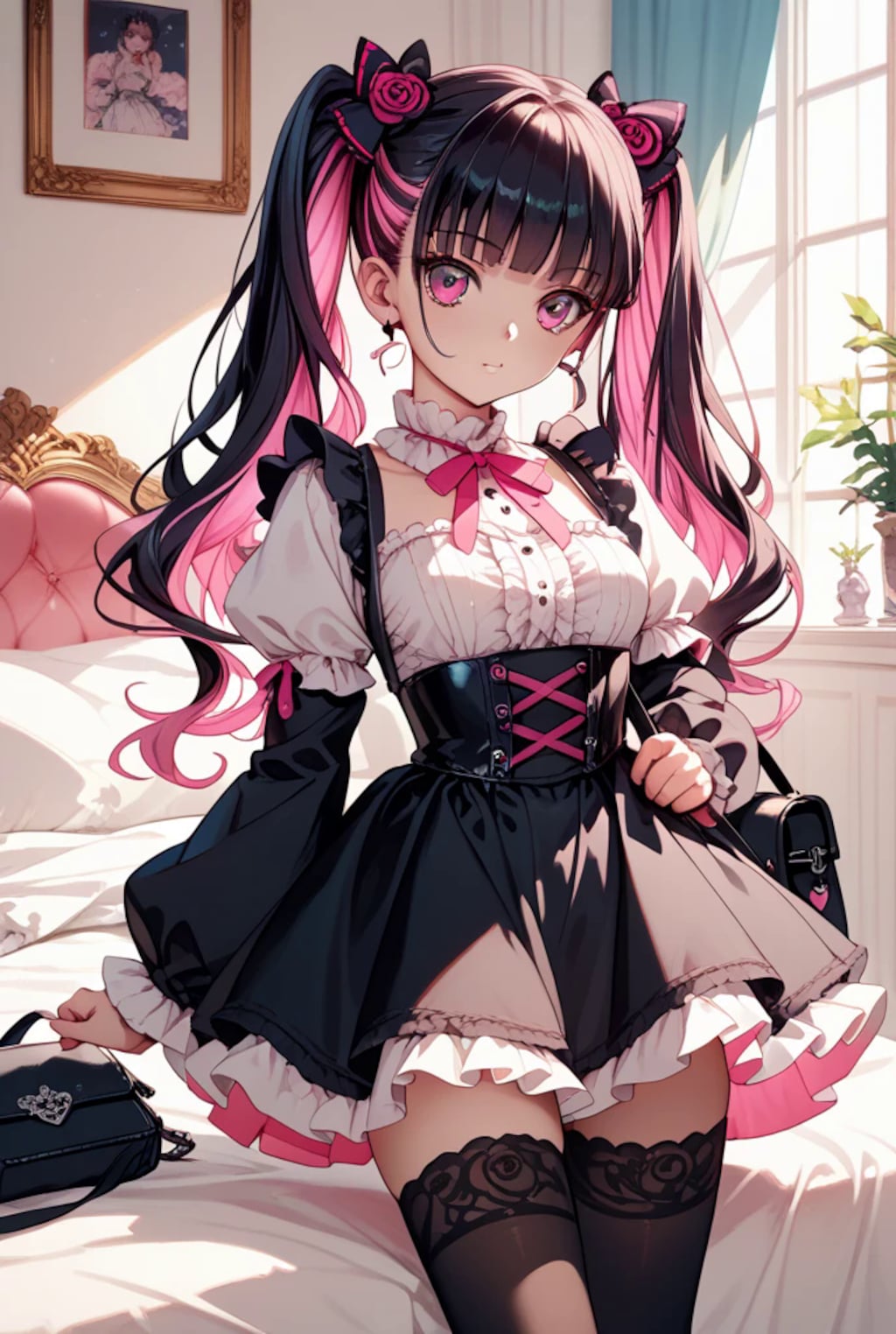 地雷系の美少女