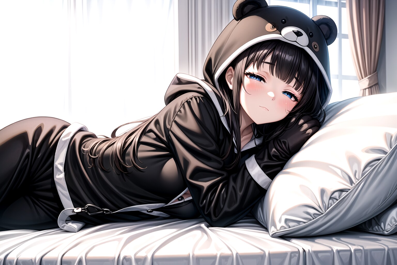 寝起きショット