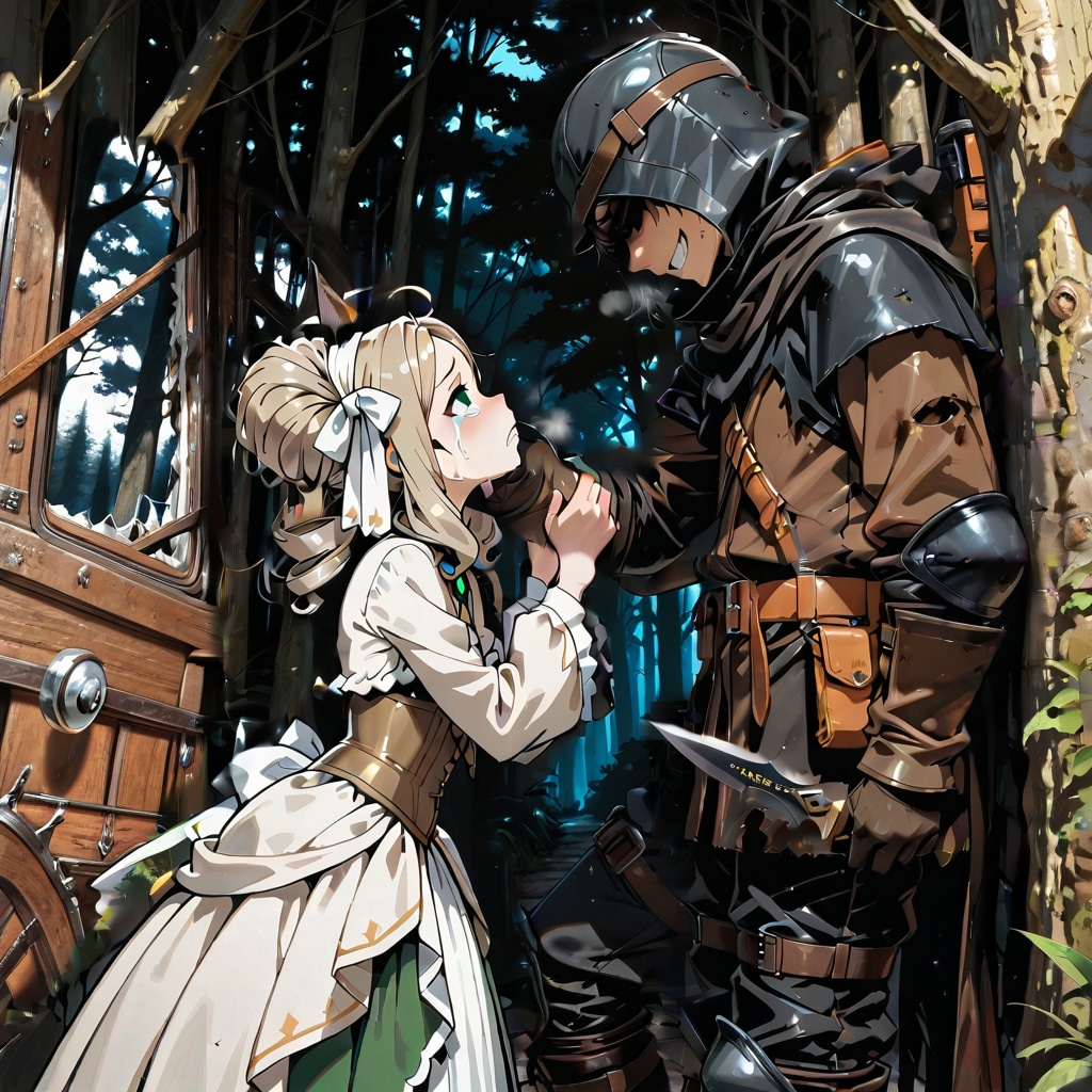 母、暴走中。/馬車、襲撃後。