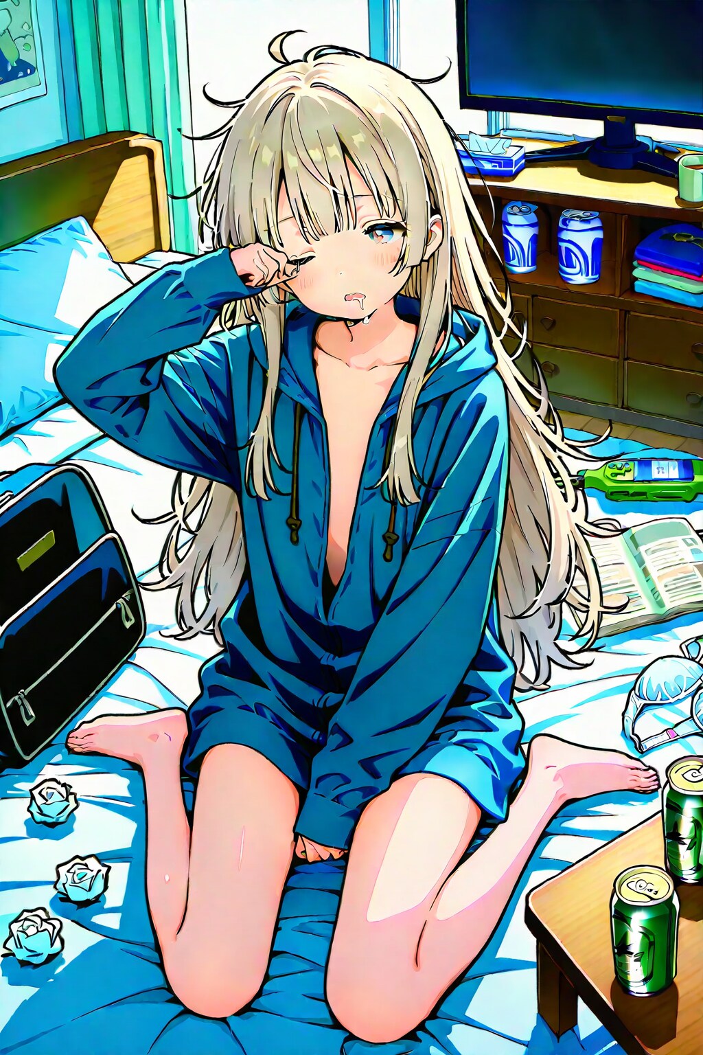 夏休み乱れた生活