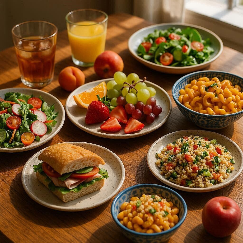 インタビューで有名になったランチ