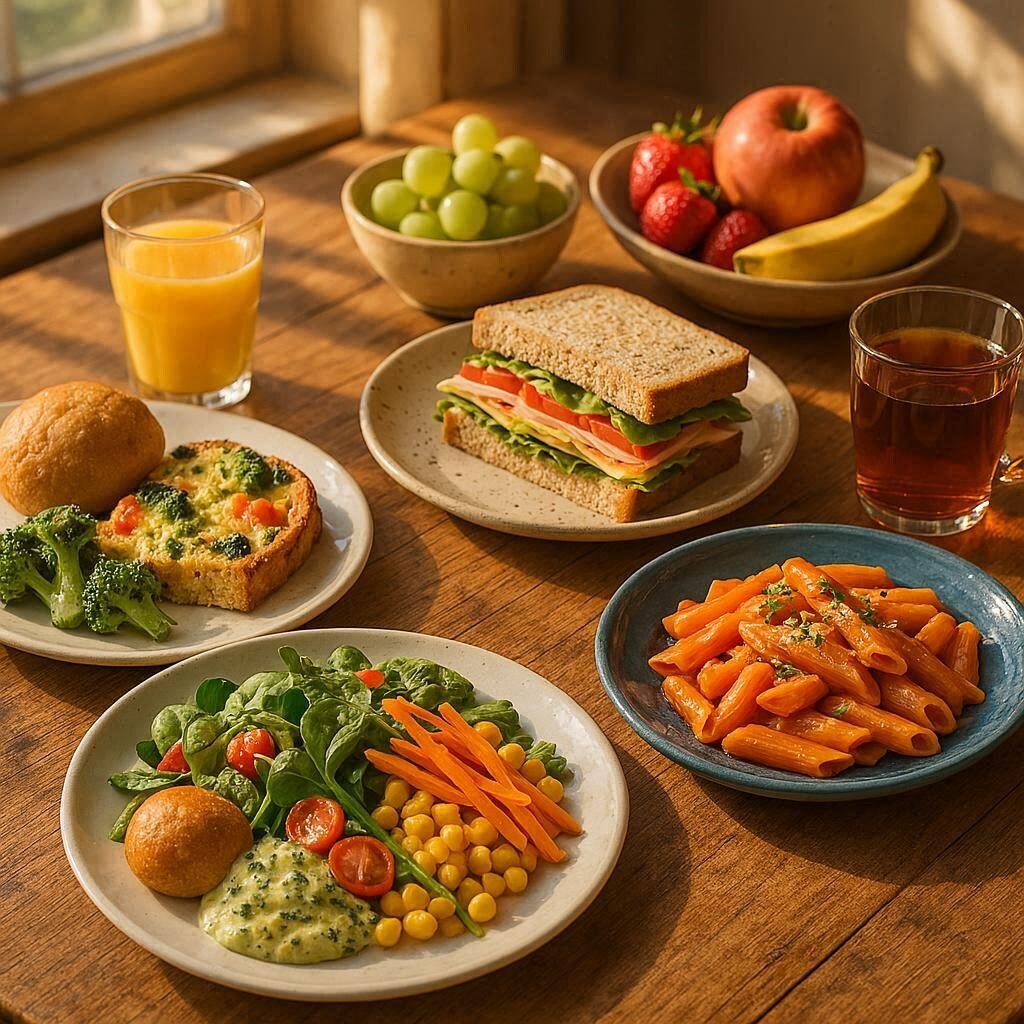 インタビューで有名になったランチ