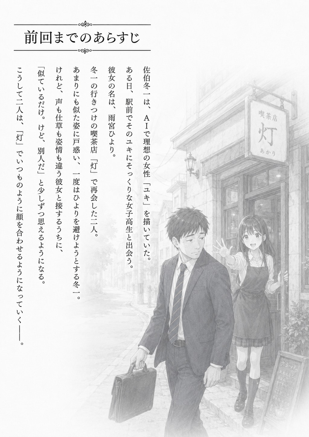 #04 はじめまして、知っている人　第一章　第四話　「ブラックコーヒー」