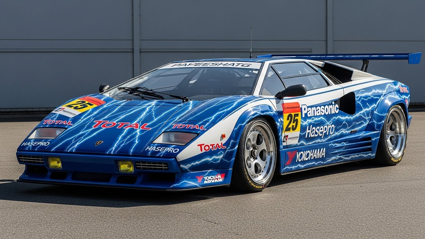 Panasonicカウンタックレーシングカー | の人気AIイラスト・グラビア