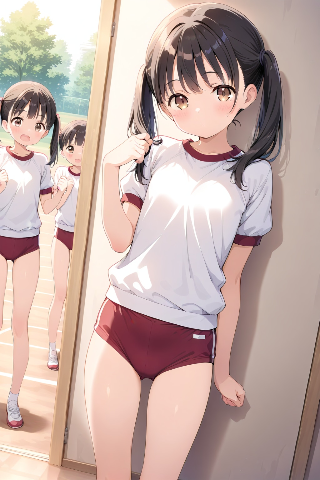 体操服美少女 | の人気AIイラスト・グラビア