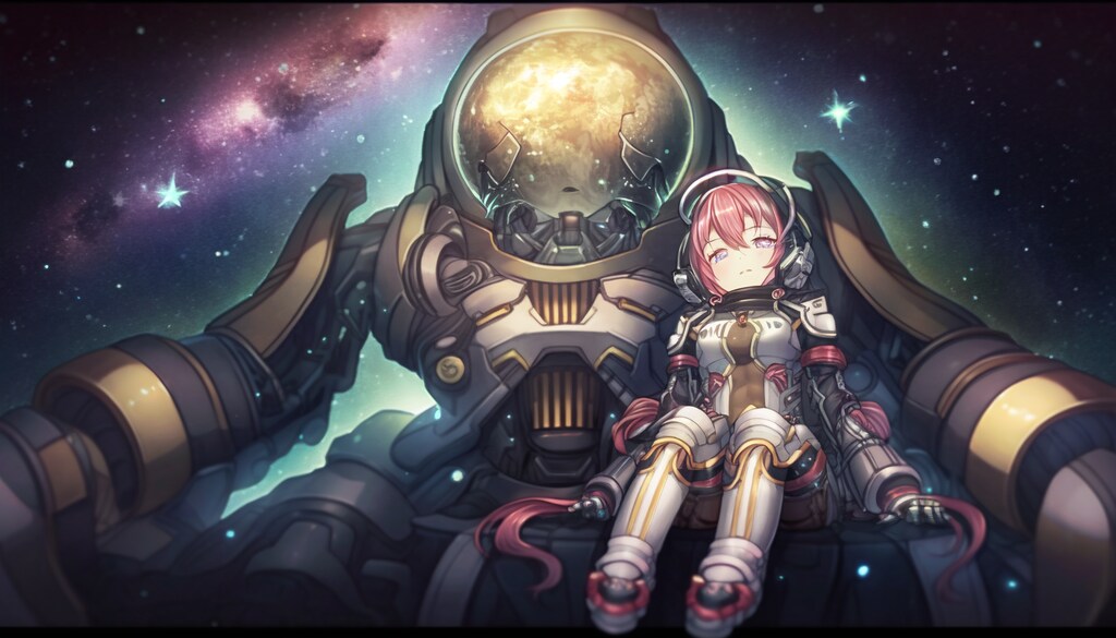 宇宙服少女