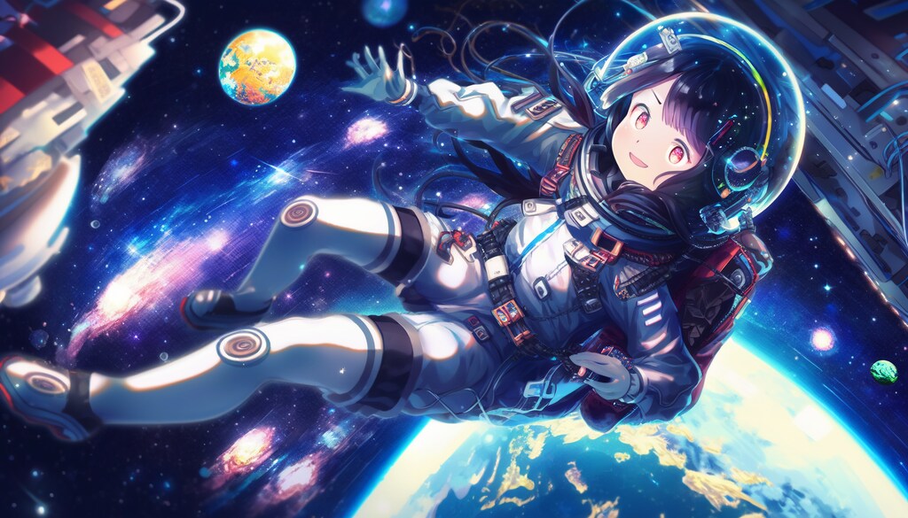 宇宙服少女