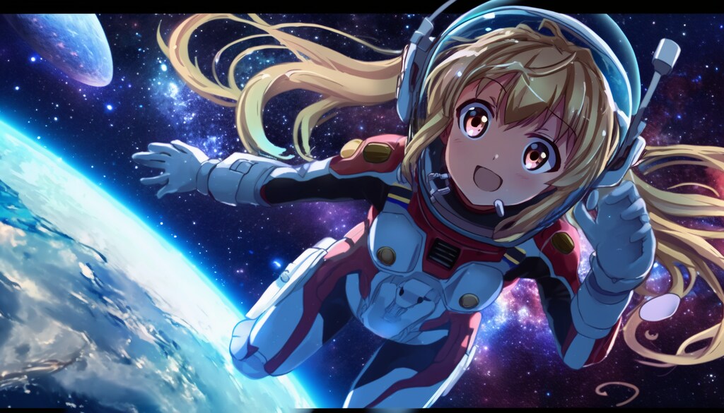 宇宙服少女