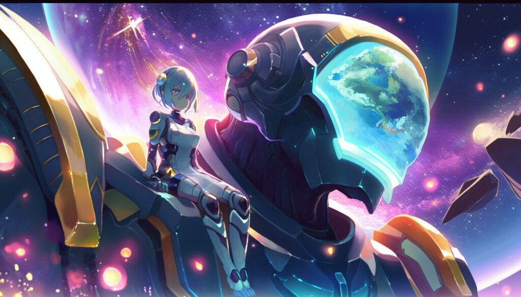 宇宙服少女