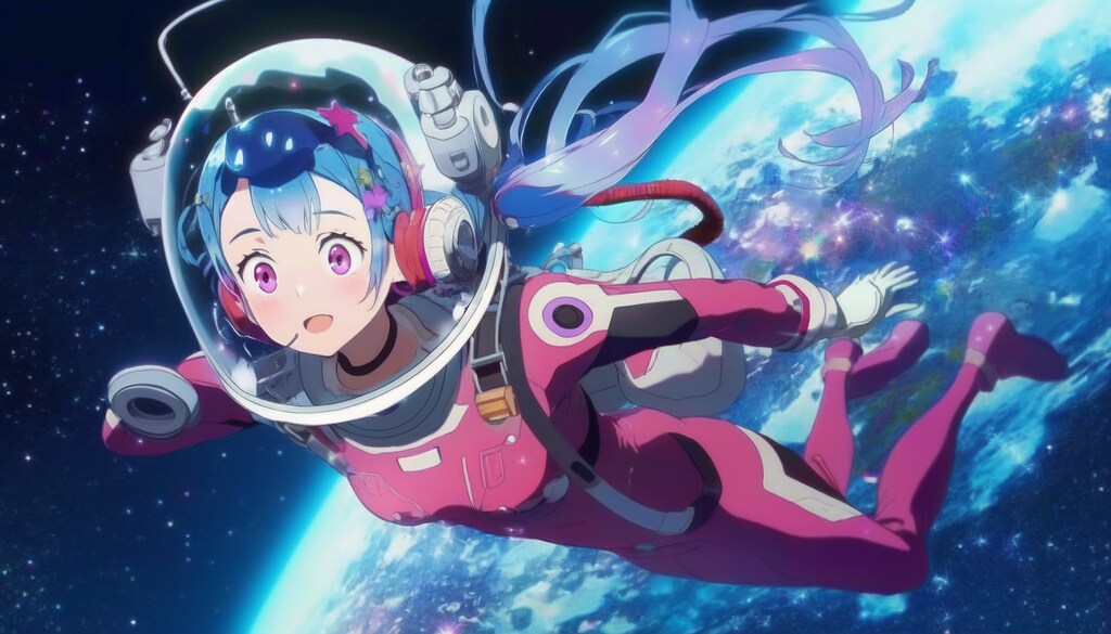 宇宙服少女