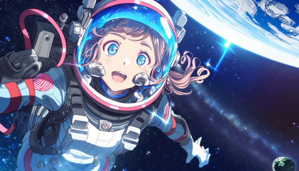 宇宙服少女