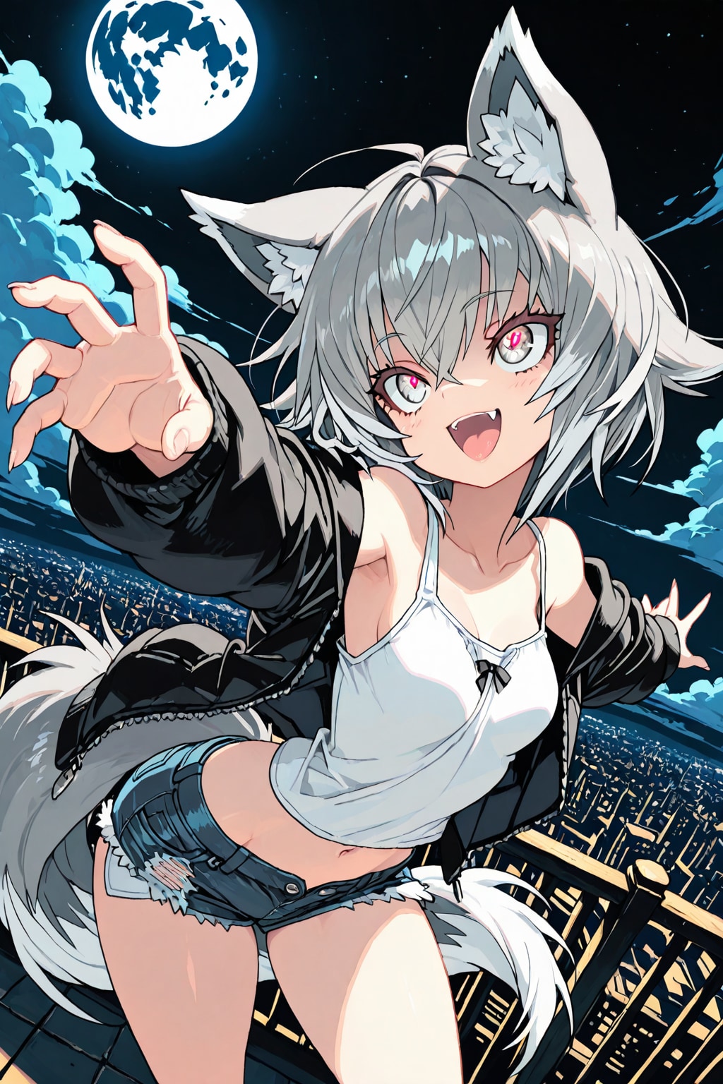 人狼娘と月夜　その３