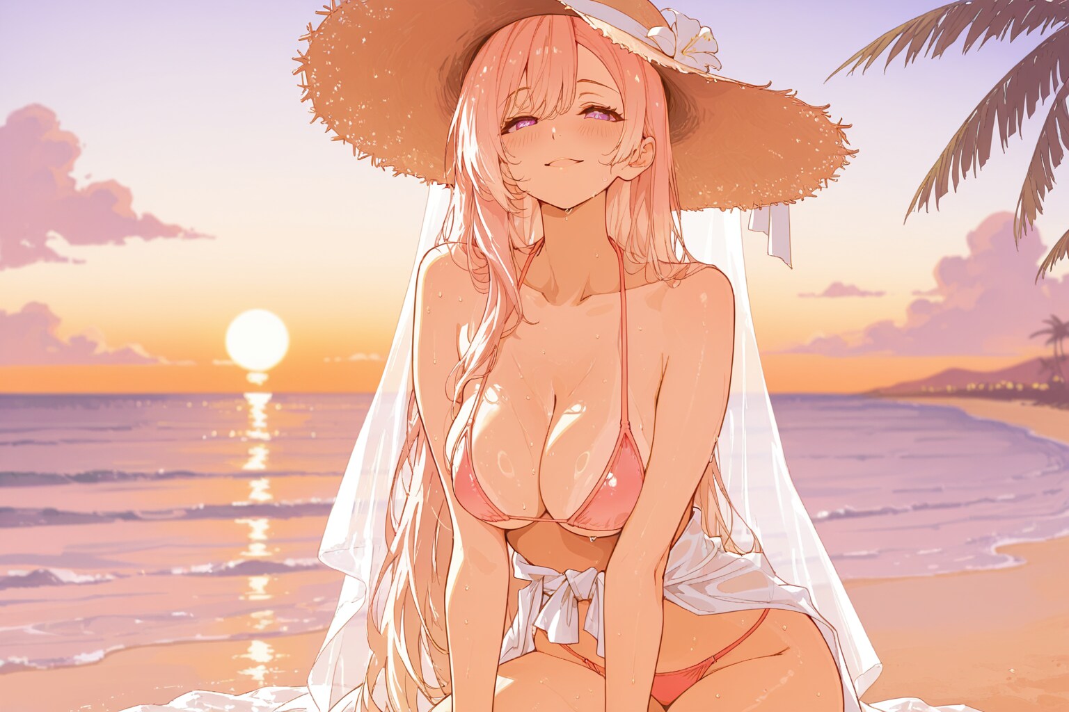 水着のお姉さん