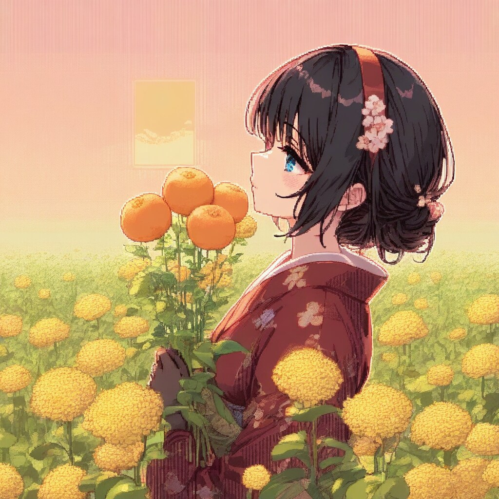 春の季語(ドット)