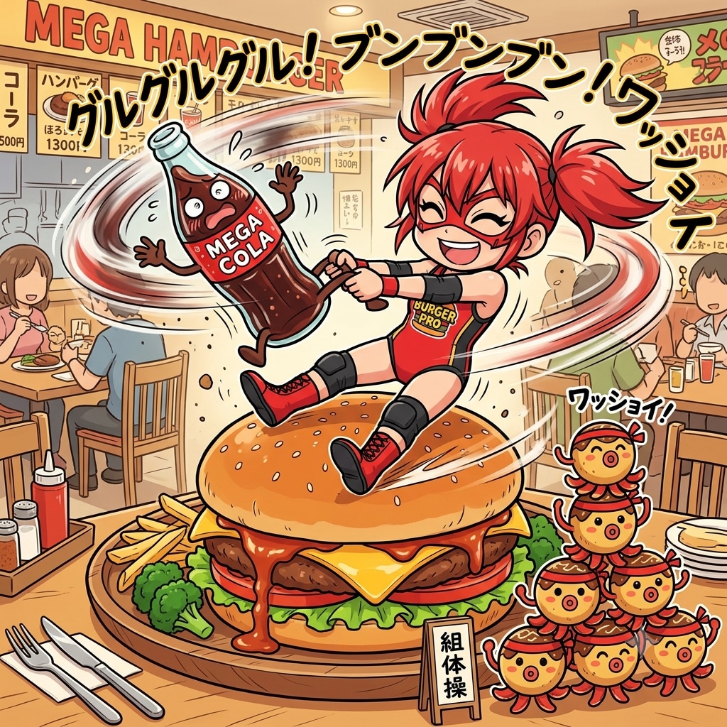 赤髪ちゃんとコーラ