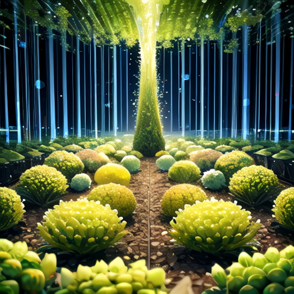 未来の野菜農園