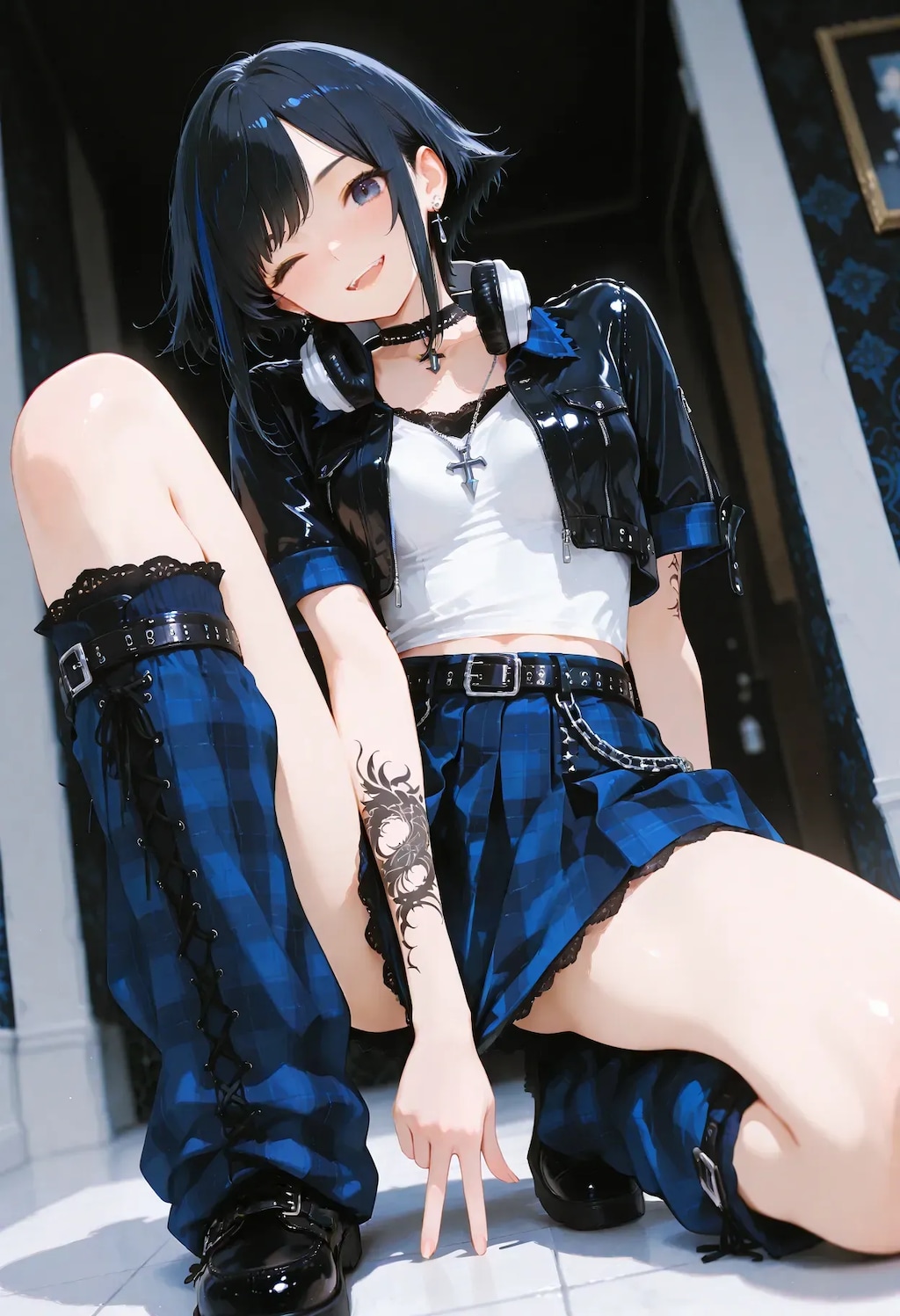 パンク風味な女の子