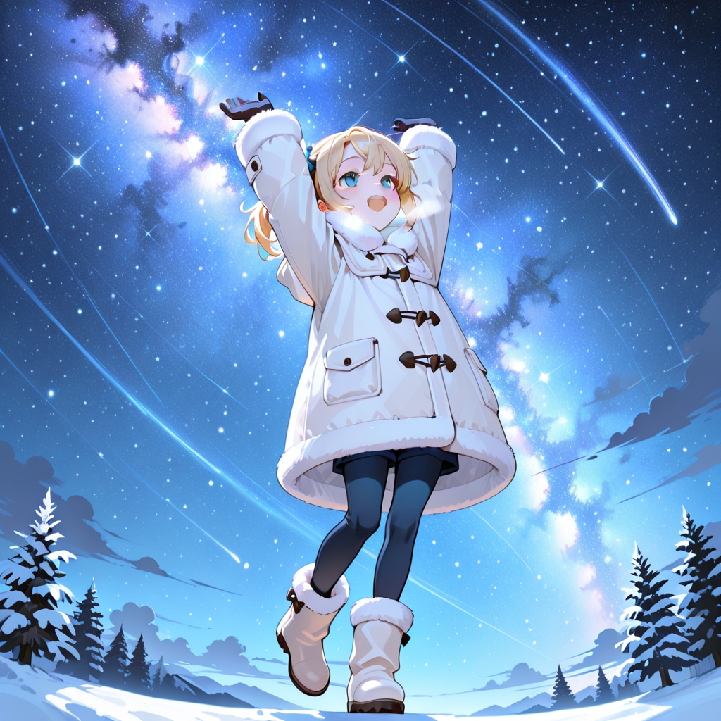 冬の宇宙（そら）遊び