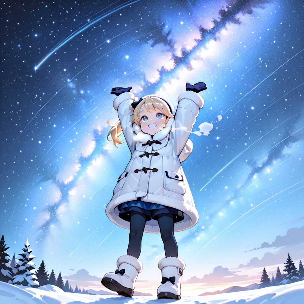 冬の宇宙（そら）遊び