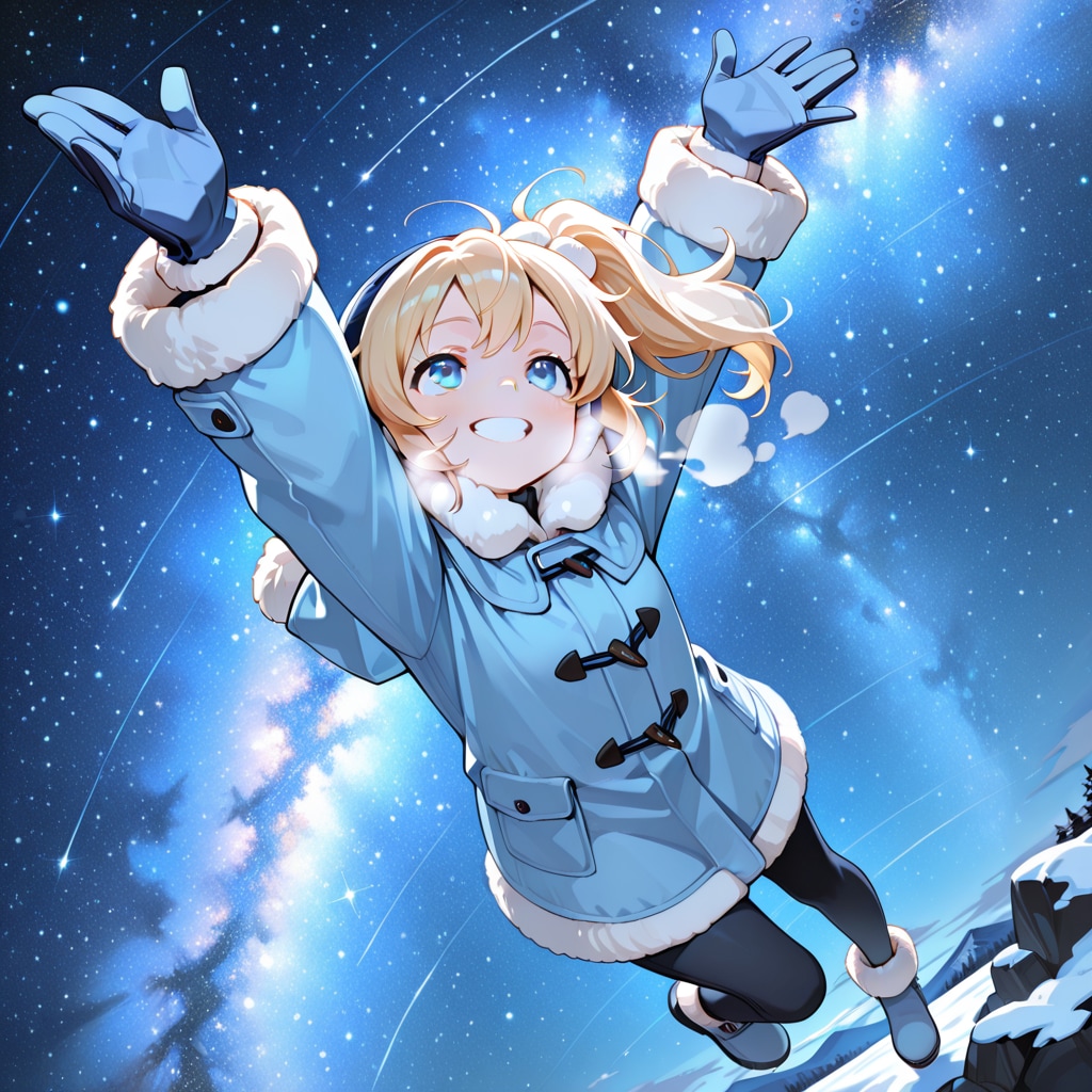 冬の宇宙（そら）遊び