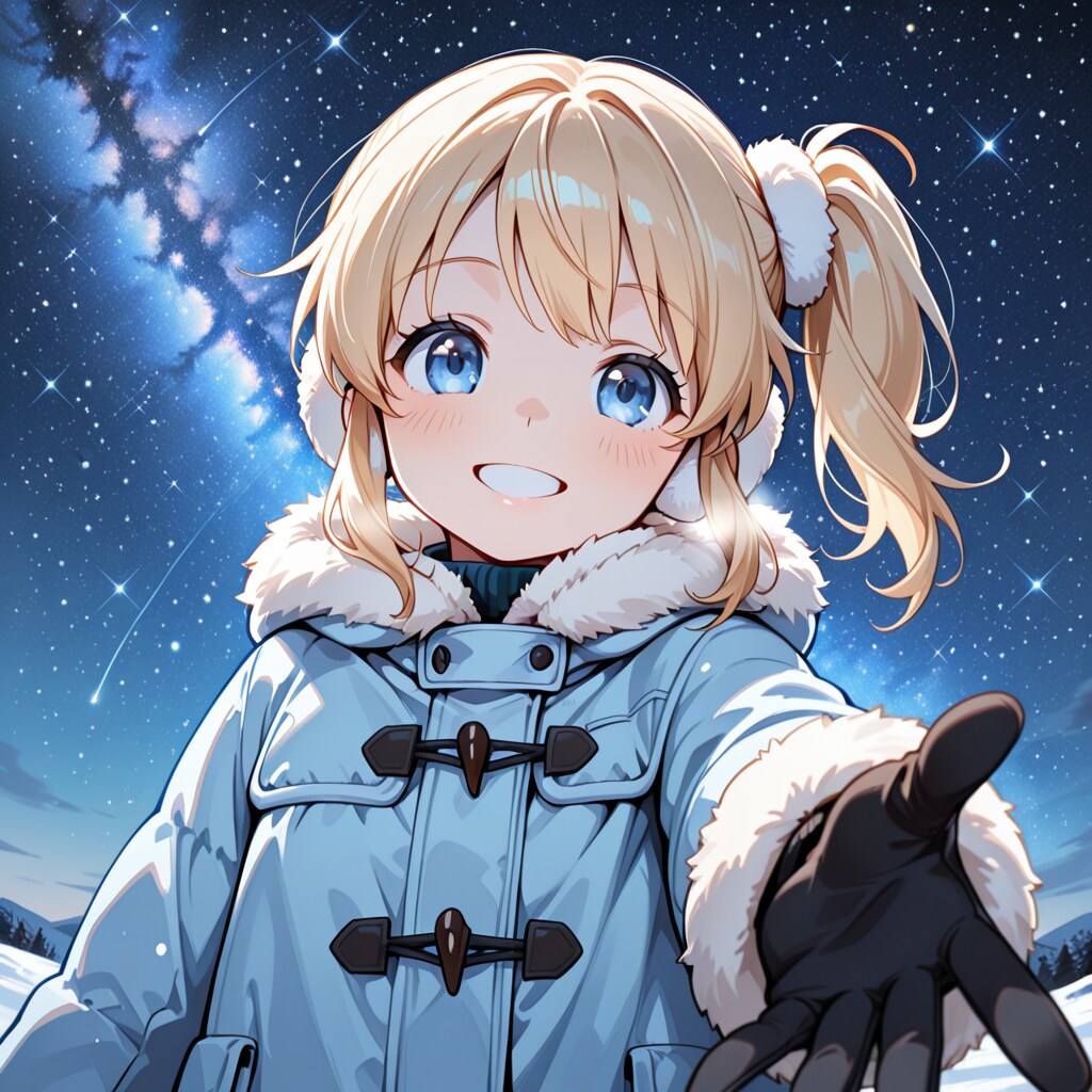 冬の宇宙（そら）遊び